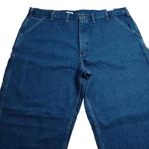 Carhartt Men’s 46x32 Carpenter  Original  Dungaree Fit Straight Leg - Picture 7 of 10